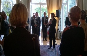 Ambassador Price at the Residence