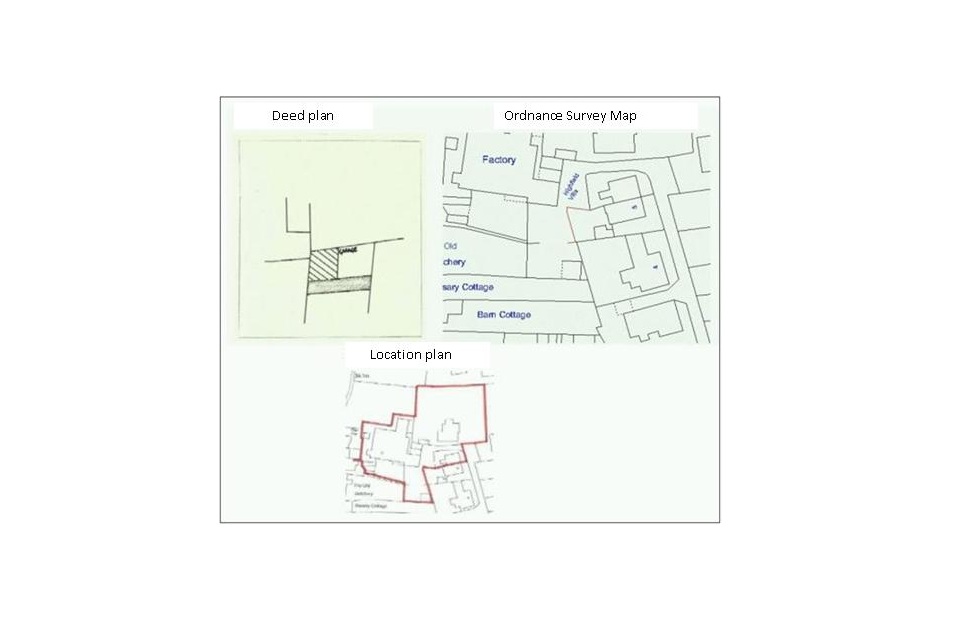 Guidance For Preparing Plans For Land Registry Applications Gov Uk