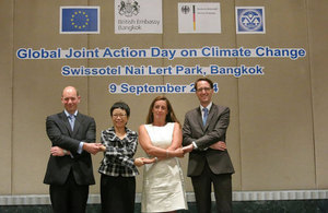 Joint Day of Action on Climate Change in Thailand