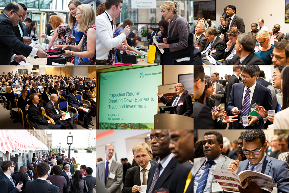 A montage of pictures from the International Reform Conference 2014.