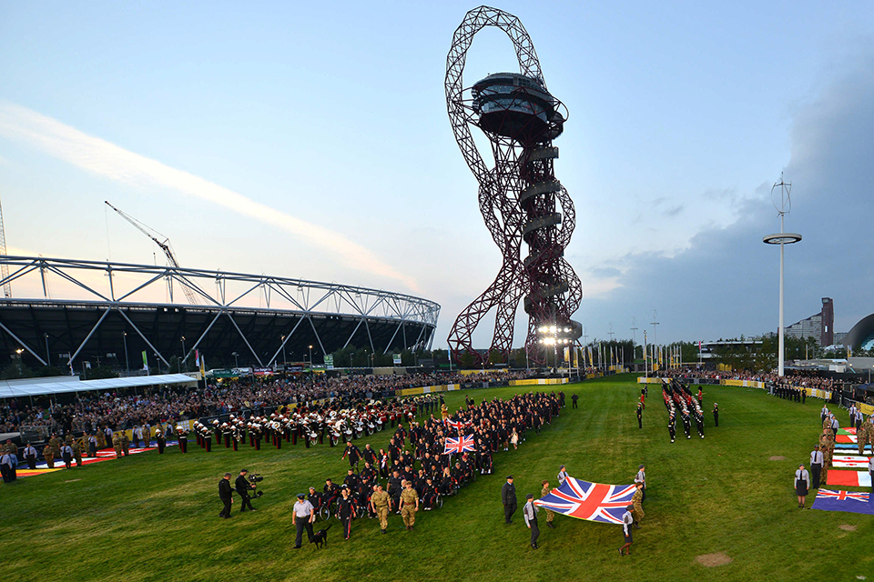 Invictus Games opening ceremony