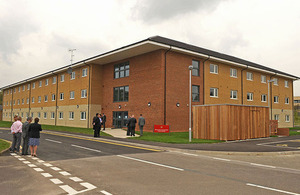 The new Elixheim building in Andover [Picture: Crown copyright]