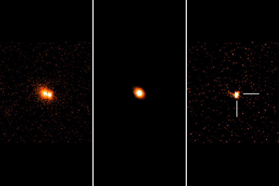 Image of Supernova Gaia14aaa and its host galaxy. 