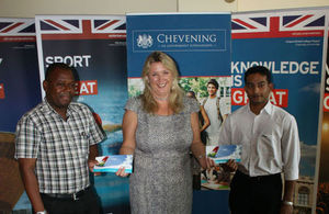 Chevening hand over