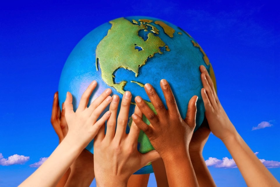 peace the world behind