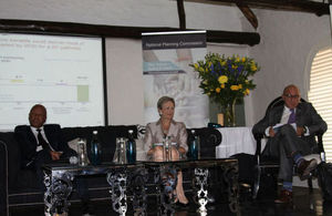 Minister Jeff Radebe, HC Judith Mcgregor and Trevor Manuel