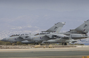RAF Tornados prepare for take-off [Picture: Sergeant Ralph Merry ABIPP RAF, Crown copyright]