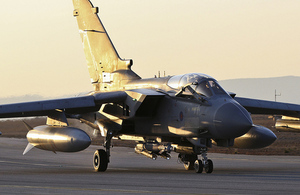 RAF Tornado [Picture: Corporal Neil Bryden RAF, Crown copyright]