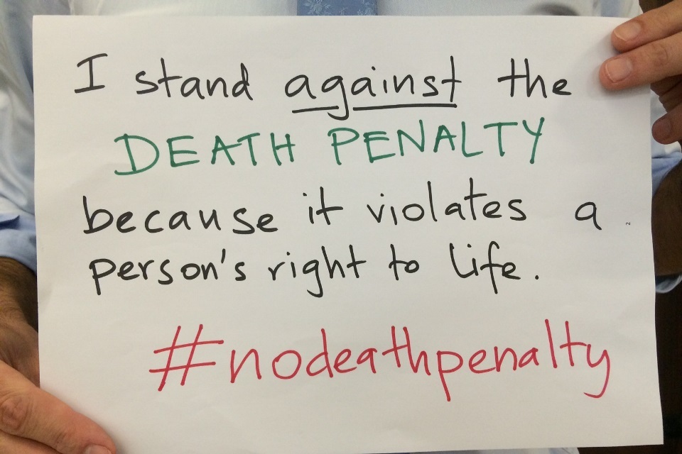 Statement to mark the World Day against Death Penalty GOV.UK