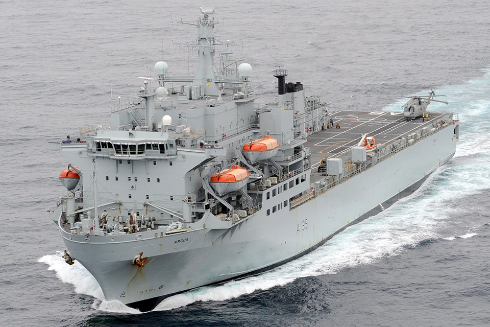 Royal Fleet Auxiliary ship Argus