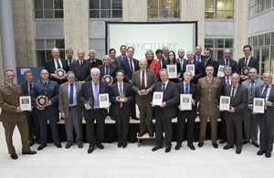 The winners of the 2014 Sanctuary Awards [Picture: Sergeant Pete Mobbs RAF, Crown copyright]