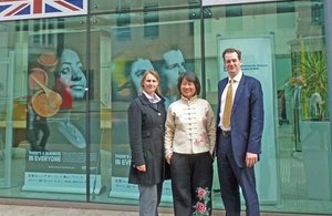 Philippa Mullett and Richard Mullett of The Legal Partners with Chinja expert Iris Cai