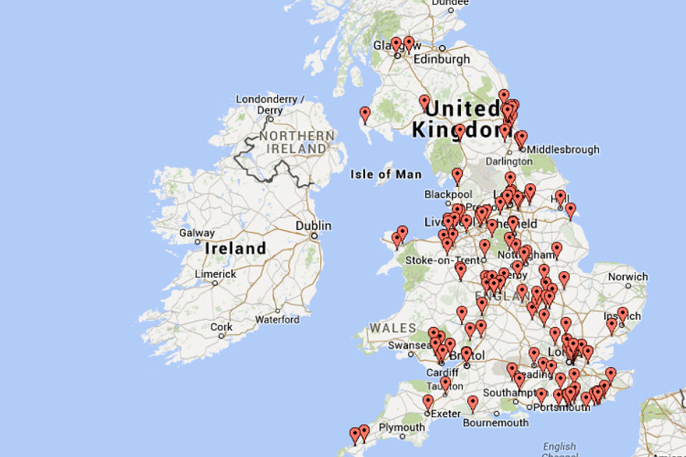 Big Energy Saving Network map