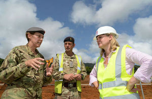 Justine greening at kerry town