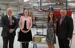 UKTI Deputy Regional Director visiting Eminox