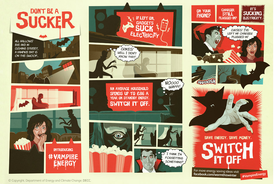 Infostrip: Don't be a sucker. Switch it off. 