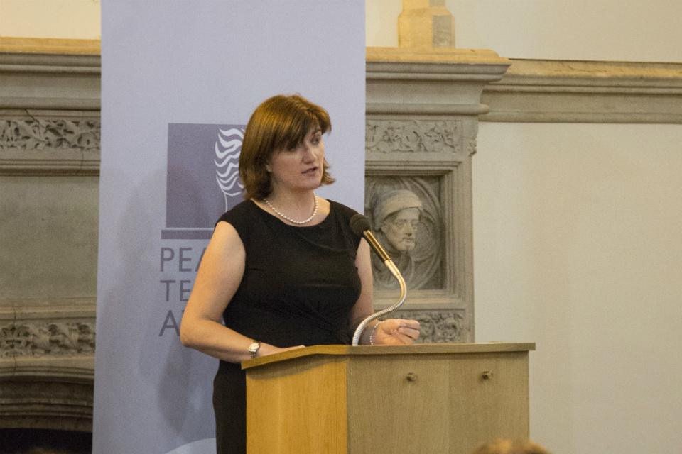 Nicky Morgan speaking