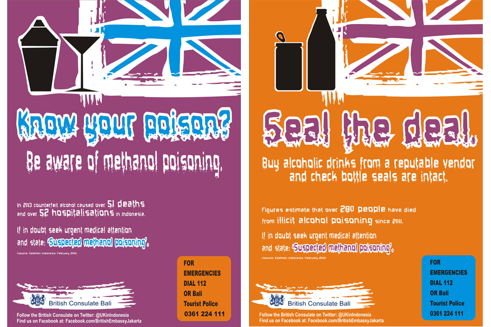 Methanol Poisoning Awareness Campaign