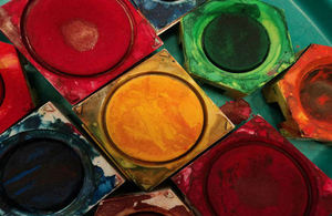 Image of paint pots