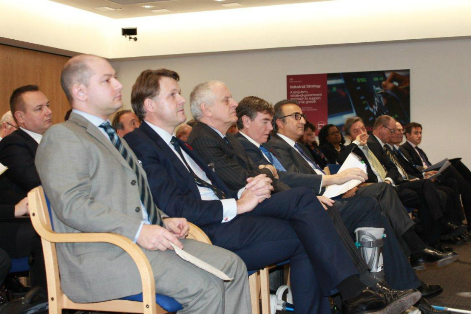 The audience included Richard Paniguian, Head of UKTI DSO and a number of Boeing’s senior supply chain officials.