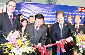 Lao Embassy reopening in London