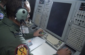 Airborne surveillance and command and control role