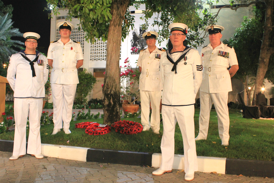 Remembrance Day Observed By The British Embassy In Dubai Gov Uk