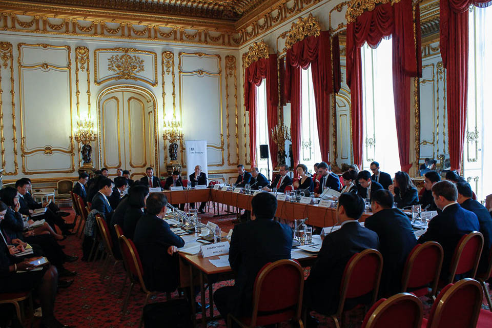 London-Hong Kong RMB Forum meeting at Lancaster House