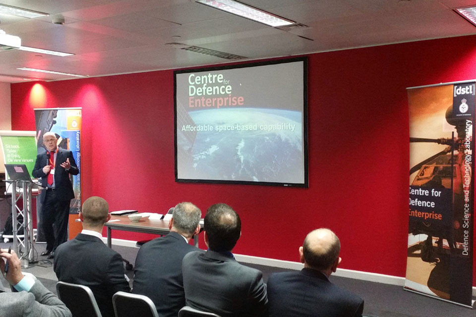 CDE briefing at competition launch event