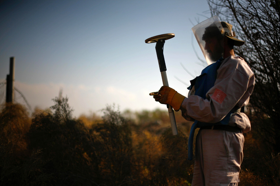 De-mining in Afghanistan