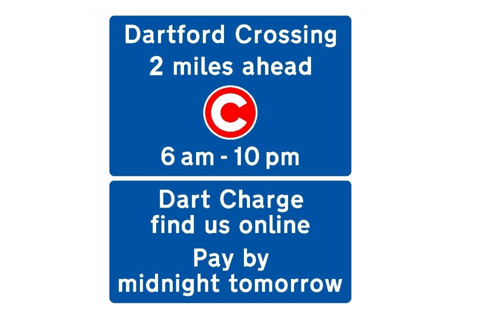 Dart Charge signage