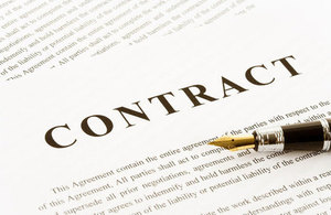 Image of a contract