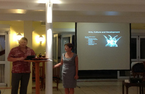 High Commissioner introduces Yvette Vaughan Jones