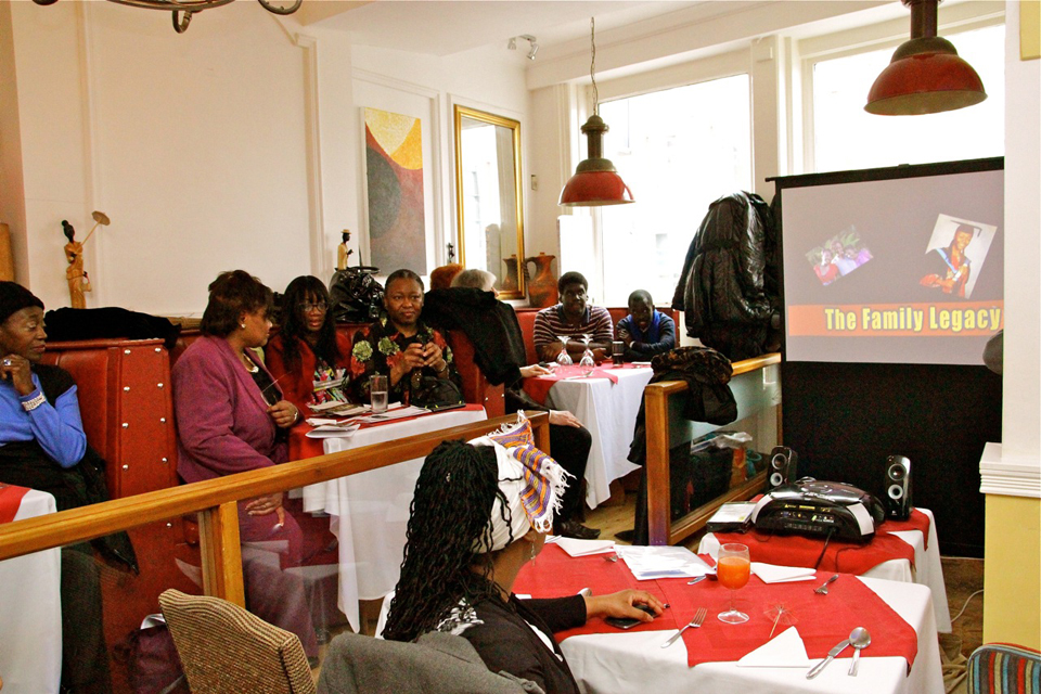 Family legacy film restaurant viewing: sickle cell awareness