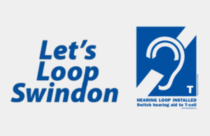 Let's Loop Swindon: Hearing loop installed logo