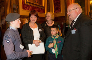 Eric Pickles meeting vounteers