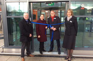 Baroness Kramer at Guide Bridge station