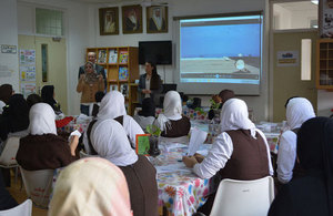 Students in Bahrain discover the aerospace engineering with BAE Systems