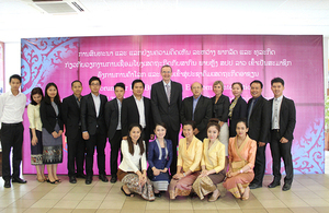 Ambassador Philip Malone with forum participants