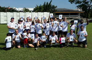 Malaysia hosts a #FootballRemembers friendly match with the German Embassy Kuala Lumpur