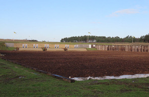 Firing range at Bisley