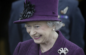 Her Majesty The Queen [Picture: Allan House, Crown copyright]