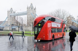 Representative work of Thomas Heatherwick, a new bus for London. Photo credit: Iwan Baan