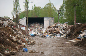 Waste site