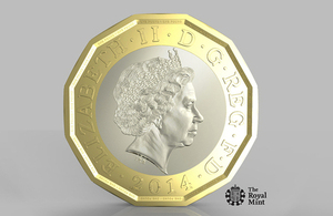 New 1 pound coin