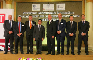 UK shares Public-Private Partnerships expertise with Thailand