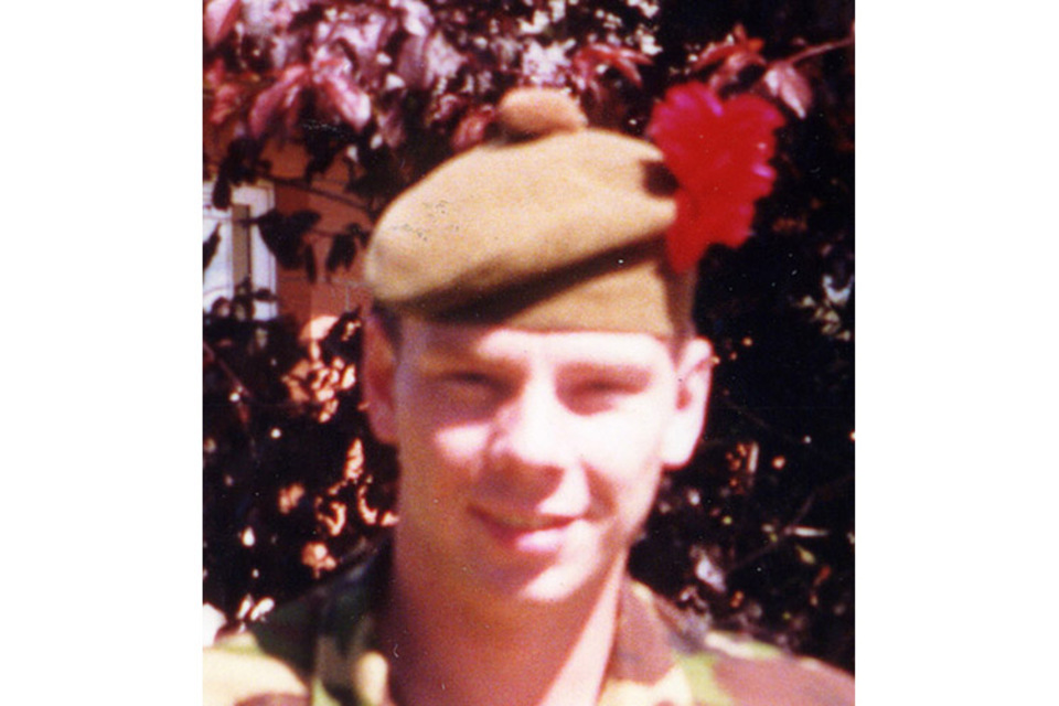 Lance Corporal Baz Stephen (All rights reserved.)