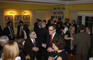 British Ambassador and Macedonian Foreign Minister host reception in light of international remembrance of the Holocaust.