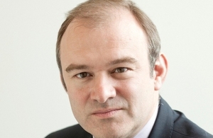 英国能源与气候变化大臣爱德华•戴维(Edward Davey)