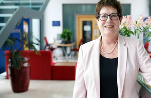 Professor Dame Julia Goodfellow, University of Kent Vice-Chancellor.